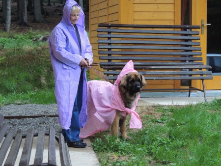 V Zubří nám často prší